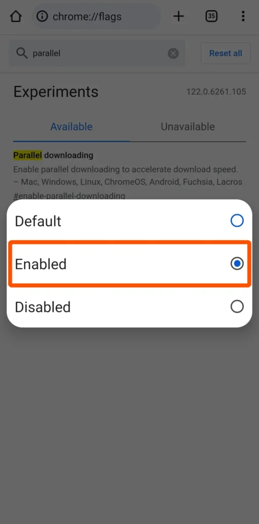  Enable Parallel Downloading in Chrome