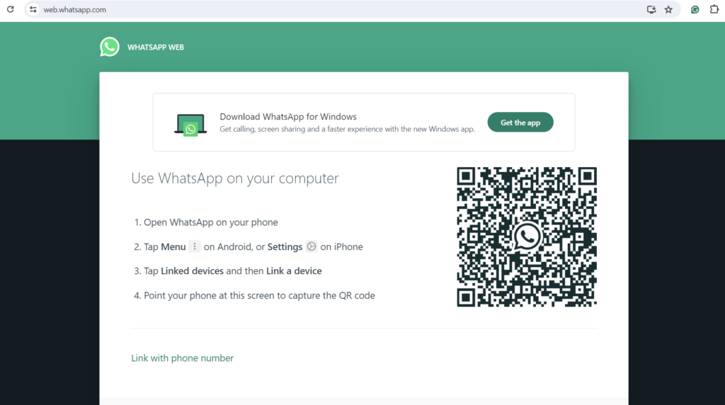 Use WhatsApp on Your Computer