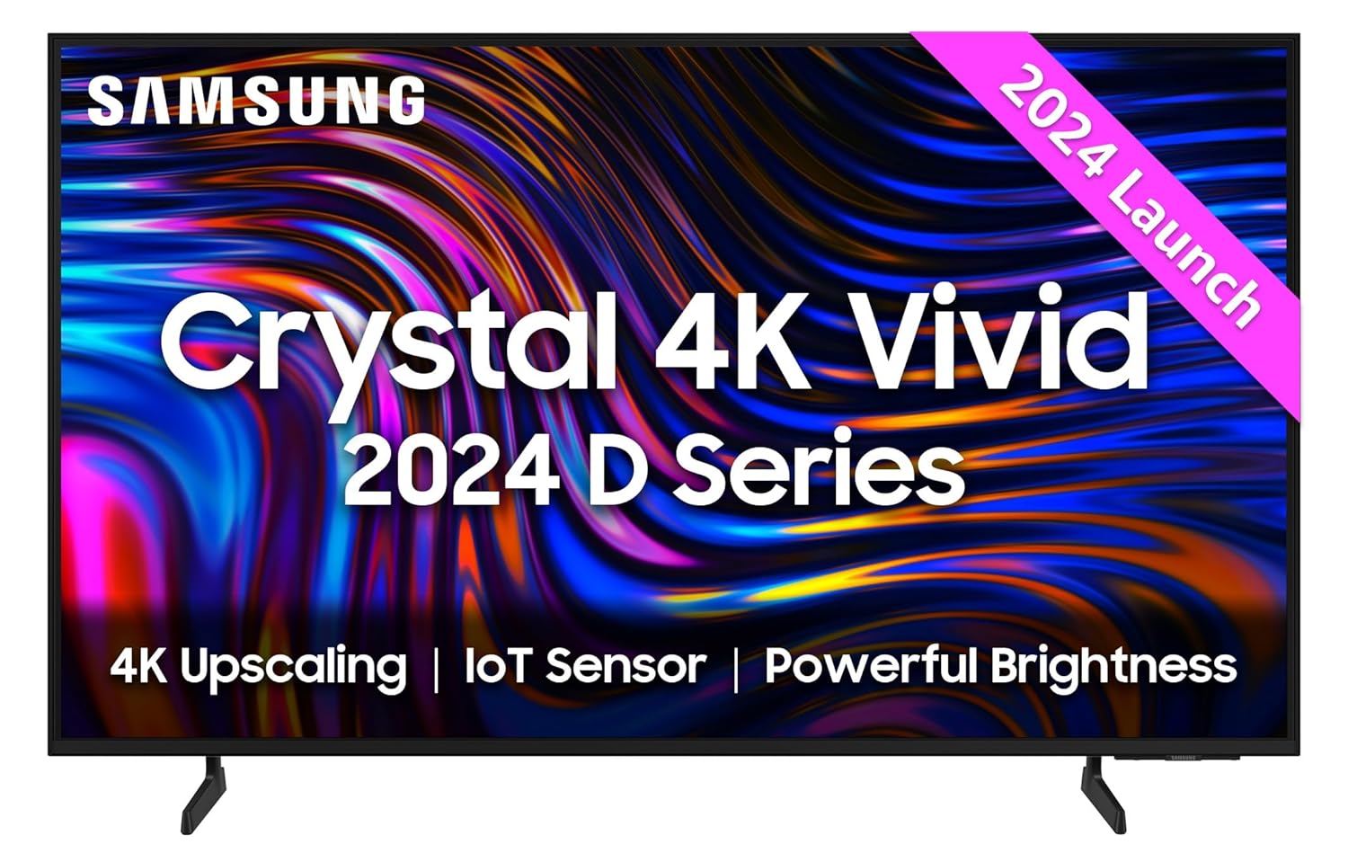 Samsung D Series 55 Inches 4K LED TV UA55DUE70BKLXL | Crystal | Smart | Vivid Ultra HD | Black