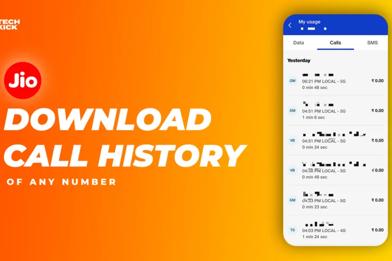 How to Check & Download Jio Call History of Any Jio Number (Free & Quick Check)